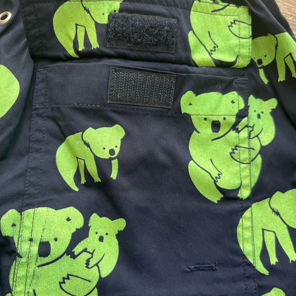 MENS VILEBREQUIN MOORISE MID-LENGTH GLOW IN THE DARK SWIM TRUNKS/SHORTS, SMALL - Picture 7 of 10